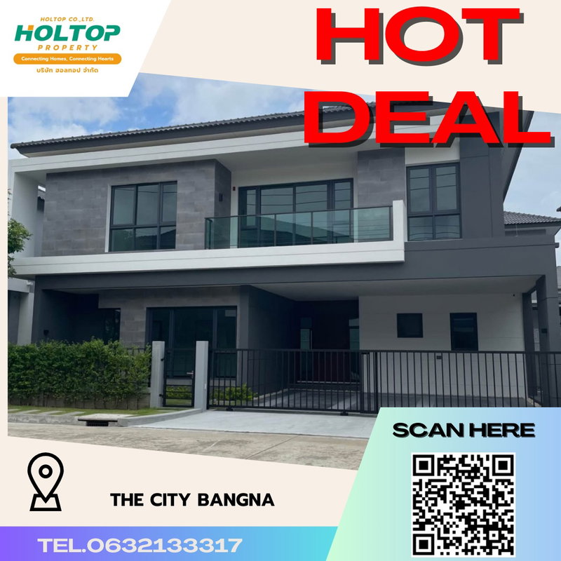 Houses for rent : #R3652 House for rent The City Bangna