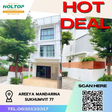 #S3518  For Rent Areeya Mandarina Sukhumvit 77