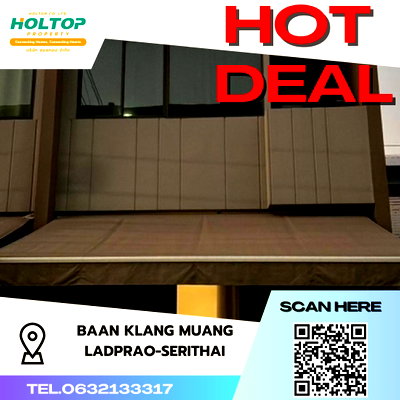 Townhouses for rent Boromarajonani College Of Nursing Noppharat Wachi : #S3505  For Rent Baan Klang Mueng Ladprao-Serithai