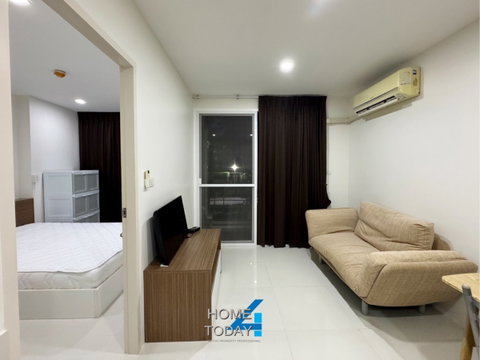 ขายคอนโด Airlink Residence ✨ อาคาร 3 ชั้น 2 ขนาด 35.5 ตร.ม. รีโนเวทใหม่ทั้งห้อง สวยพร้อมอยู่ ทำเลดีมาก ใกล้สนามบินสุวรรณภูมิ / ARL ลาดกระบัง