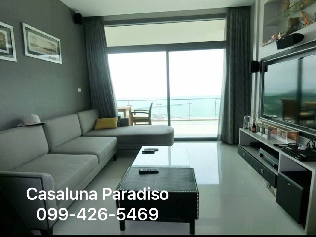 รูป  ห้องใหม่  108 ตารางเมตร  วิวทะเลบางแสน คาซาลูน่า พาราดิโซบางพระ 099-426-5469 - รูปที่ 7/12