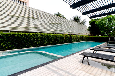 บ้านเดี่ยว ถนนกรุงเทพ-ชลบุรี มอเตอร์เวย์ : Grand Britania Krungthepkreetha 4 bedrooms, for sale