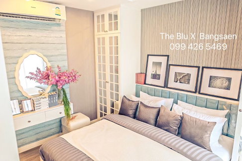 ใหม่ คอนโดวิวทะเล บางแสน The Blu X Bangsaen ( 099-4265469 )