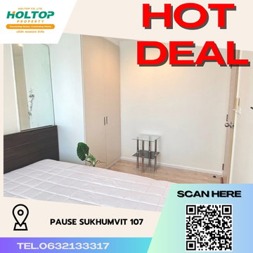 #R3677 ให้เช่าคอนโด Pause Sukhumvit 107