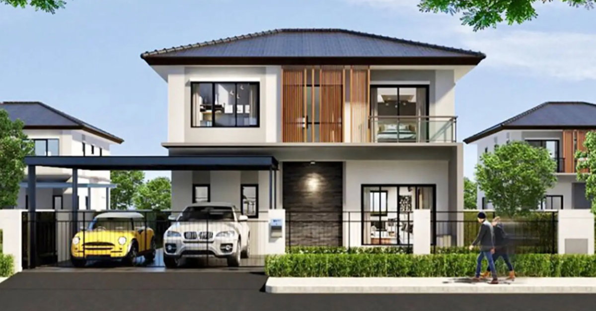 รูปภาพบ้านเดี่ยว 2 ชั้น
