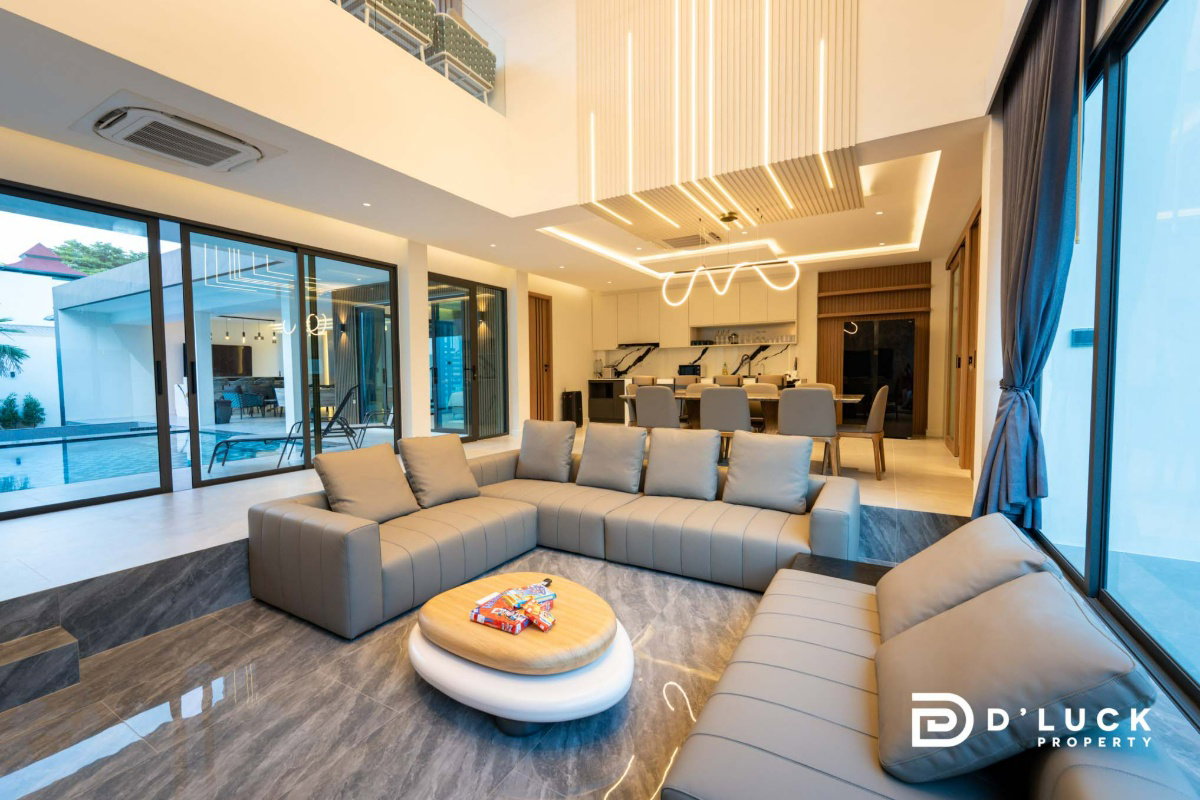 รูป ขายบ้านพูลวิลล่าหรู 7 ห้องนอน บนทำเลทอง นาจอมเทียน พัทยา - รูปที่ 12/26