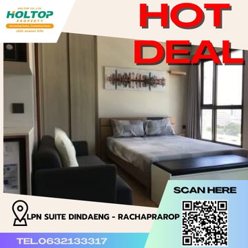 #R3688 ให้เช่าคอนโด LPN Suite Dindaeng - Rachaprarop