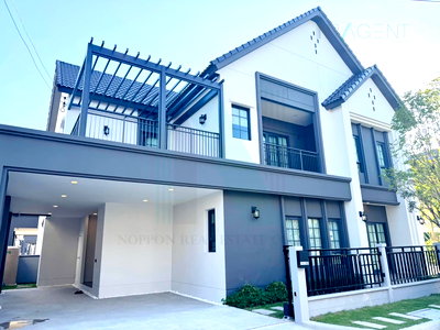 บ้านเดี่ยวให้เช่า : 📌 ให้เช่าบ้านเดี่ยว 2 ชั้น เซนโทร บางนา 4 ห้องนอน 5 ห้องน้ำ