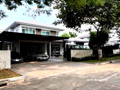 ขายบ้านเดี่ยว : ขายบ้านเดี่ยว ทำเลดีที่สุดในโครงการ มัณฑนา วงแหวน-บางบอน (Mantana Wongwaen-Bangbon) ที่จอดรถ 6 คัน สภาพใหม่มาก บิวท์อินพรีเมี่ยมทั้งหลัง พร้อมอยู่