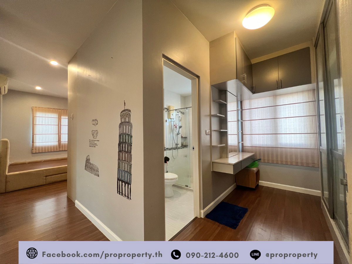 รูป บ้านเดี่ยวหลังริม หมู่บ้านสราญสิริ ประชาอุทิศ - สุขสวัสดิ์ (Saransiri - Prachauthit 131)  - รูปที่ 9/13