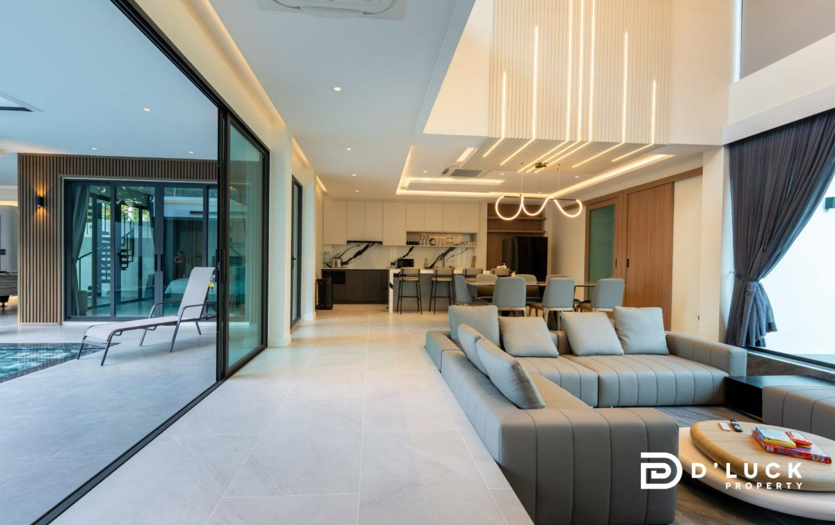รูป ขายบ้านพูลวิลล่าหรู 7 ห้องนอน บนทำเลทอง นาจอมเทียน พัทยา - รูปที่ 5/26