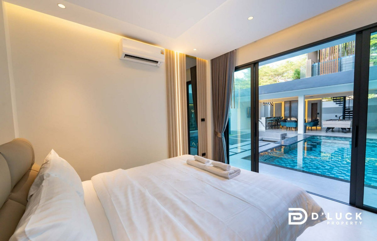 รูป ขายบ้านพูลวิลล่าหรู 7 ห้องนอน บนทำเลทอง นาจอมเทียน พัทยา - รูปที่ 19/26