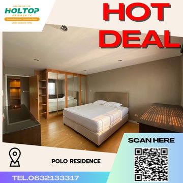 #R3684 ให้เช่าคอนโด Polo Residence