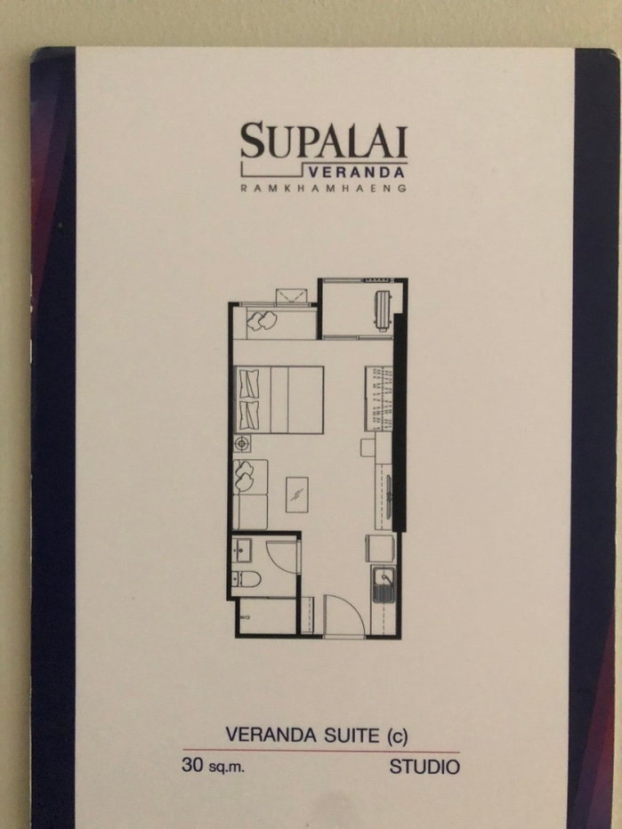 picture #S3547 For Rent Supalai Veranda Ramkhamhaeng - 14/14