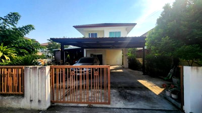 ขายบ้านเดี่ยว : ขายบ้านเดี่ยว 2 ชั้น โครงการมายโฮม ซิลเวอร์เลค สุวินทวงศ์ 78  105.8 ตร.ว.