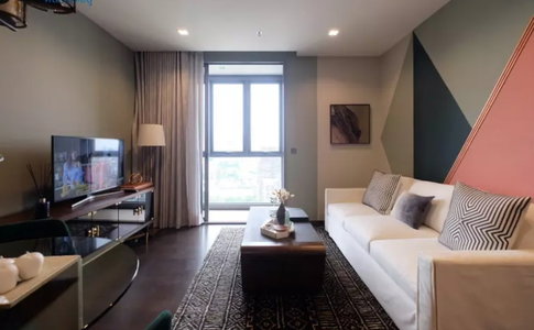 1 Bed Nice Room City View Fully furnished Good Location Close to BTS Ratchathewi 220 m. @ The Line Ratchathewi