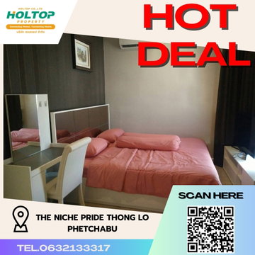#R3768 Condo for rent The Niche Pride Thong Lo-Phetchaburi
