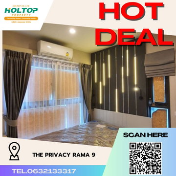 #R3776 Condo for rent The Privacy Rama 9 