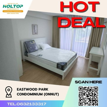 #Z066 ให้เช่าคอนโด Eastwood Park Condominium (Onnut)