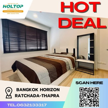 #Z064 ให้เช่าคอนโด Bangkok Horizon Ratchada-Thapra