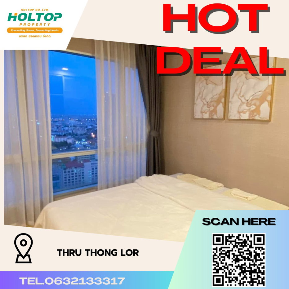 รูป #R3789  ให้เช่าคอนโด Thru Thong Lor  - รูปที่ 1/10