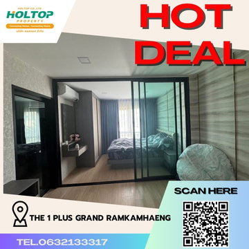 #R3802 ให้เช่าคอนโด The​ 1​ ​Plus​ Grand​ Ramkamhaeng