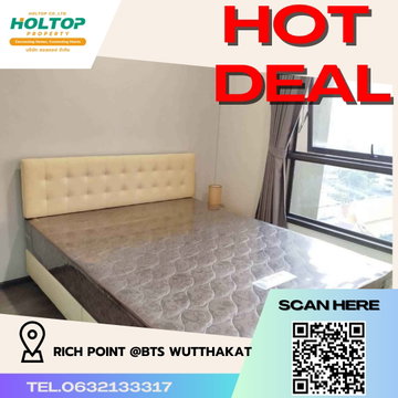 #R3831 ให้เช่าคอนโด Rich Point @BTS Wutthakat