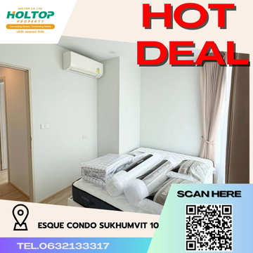 #R3834 ให้เช่าคอนโด ESQUE Condo Sukhumvit 101/1