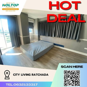 #Z120 ให้เช่าคอนโด City Living Ratchada