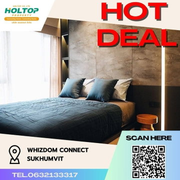 #Z128 ให้เช่าคอนโด Whizdom Connect Sukhumvit