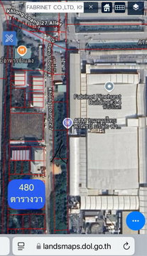 ***Land for investment ที่ดินเปล่า 480 ตารางวา ระดับ AAA เหมาะกับการลงทุน สร้างหอพัก อพาร์ทเมนท์ ที่พักอาศัยส่วนตัว หรือทำโครงการจัดสรรแปลงเล็ก