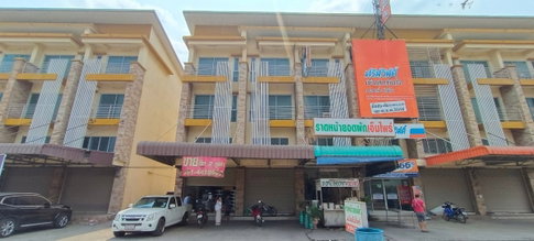 ขายอาคารพาณิชย์ 4 ชั้น 2 คูหา ใกล้แหล่งชุมชน บางกรวย นนทบุรี