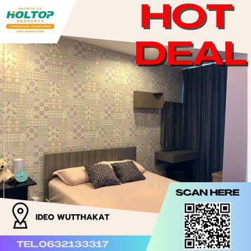 #R3898 ให้เช่าคอนโด Ideo Wutthakat