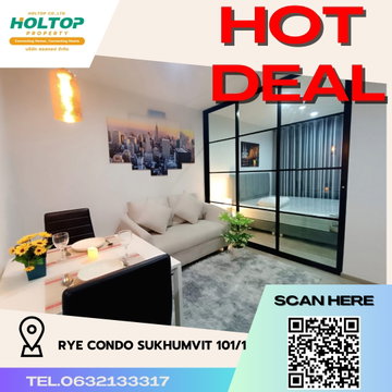 #R3896  ให้เช่าคอนโด RYE Condo Sukhumvit 101/1