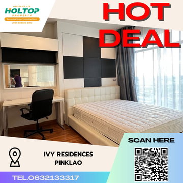 #S3644 ให้เช่า Ivy Residences Pinklao