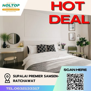 #Z172 ให้เช่าคอนโด Supalai Premier Samsen-Ratchawat