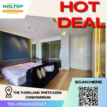 #R3946 Condo for rent The Parkland Phetkasem Condominium