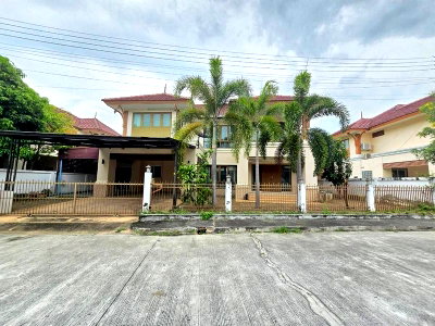 บ้านเดี่ยว มหาวิทยาลัยบูรพา : ขายบ้านเดี่ยว 2 ชั้น โครงการ มบ.สมบูรณ์ทรัพย์ หนองมน ชลบุรี 