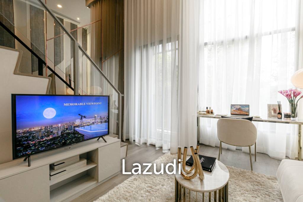 รูป 1 Bed Duplex 1 Bed 26.17 SQ.M SOHO Bangkok Ratchada - รูปที่ 2/12