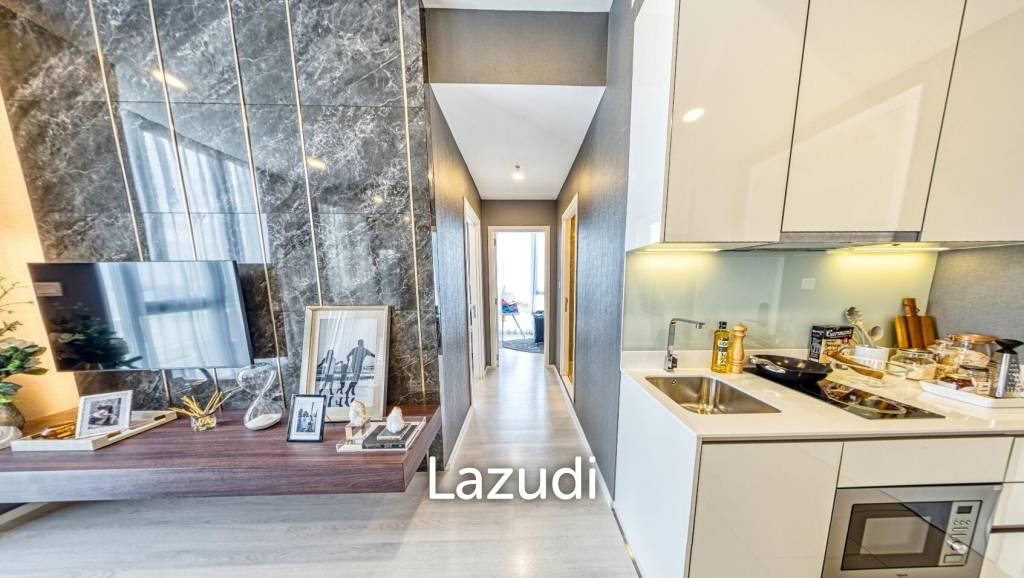รูป 2 Bed 1 Bath 48.33 SQ.M Mazarine Ratchayothin - รูปที่ 2/8