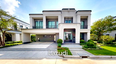 บ้านเดี่ยว โรงเรียนนวมินทราชินูทิศ เบญจมราชาลัย : Luxury Detached Home in Setthasiri Wongwaen Chatuchot Bangkok