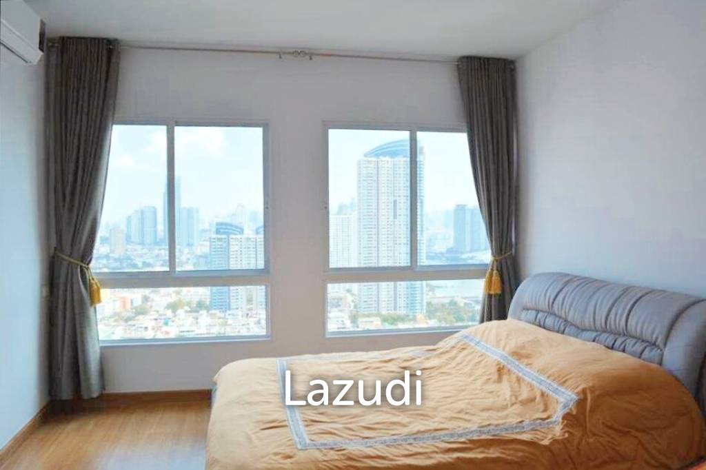 รูป 1 Bed 1 Bath 61 SQ.M Supalai River Resort - รูปที่ 2/4