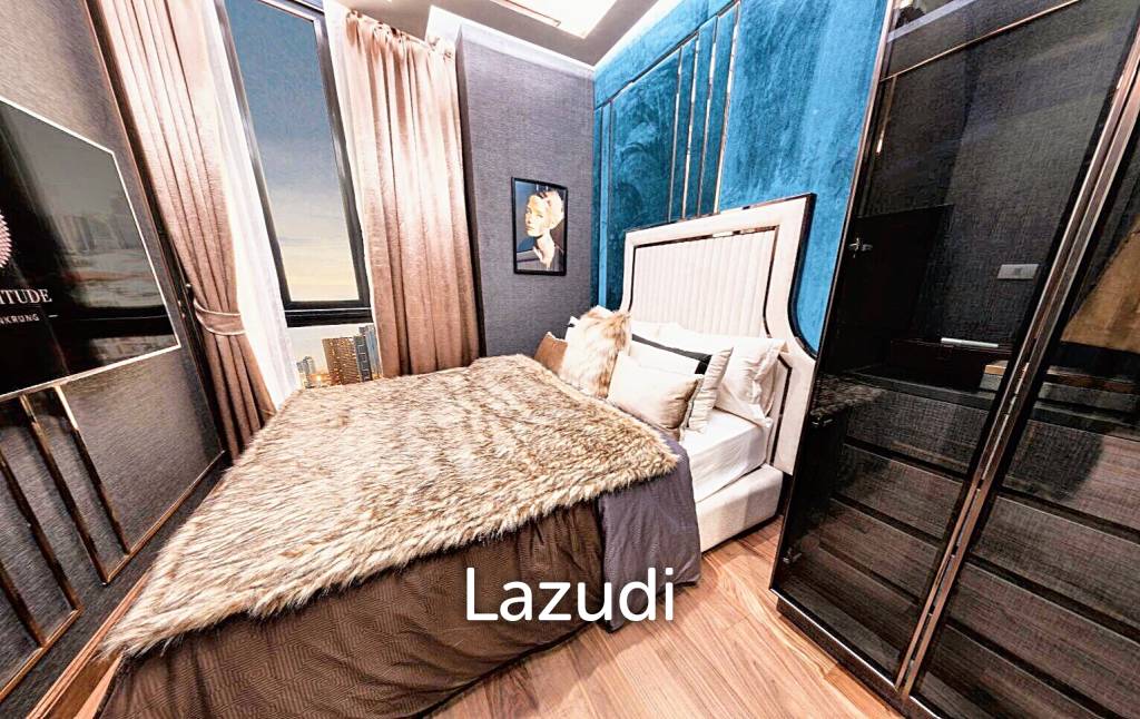 รูป 1 ห้องนอน 1 ห้องน้ำ 34.77 ตร.ม วัน อัลติจูด เจริญกรุง - รูปที่ 6/8
