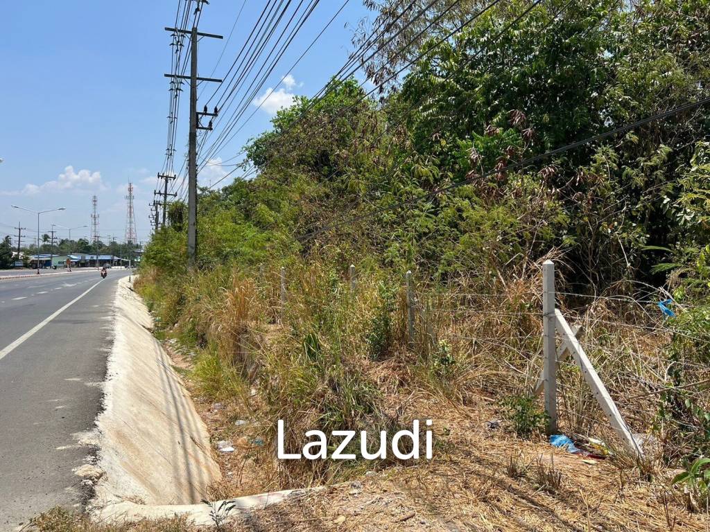 รูป 14 Rai Land Plot On The Main Road Close To Town - รูปที่ 3/11