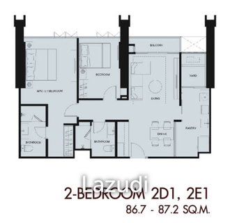 2 Bed 2 Bath 86.7 SQ.M Wan Vayla Na Chaophraya