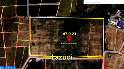 Land for sale Chonburi : 47 Rai 23 SQ.WA Land in Si Racha For Sale
