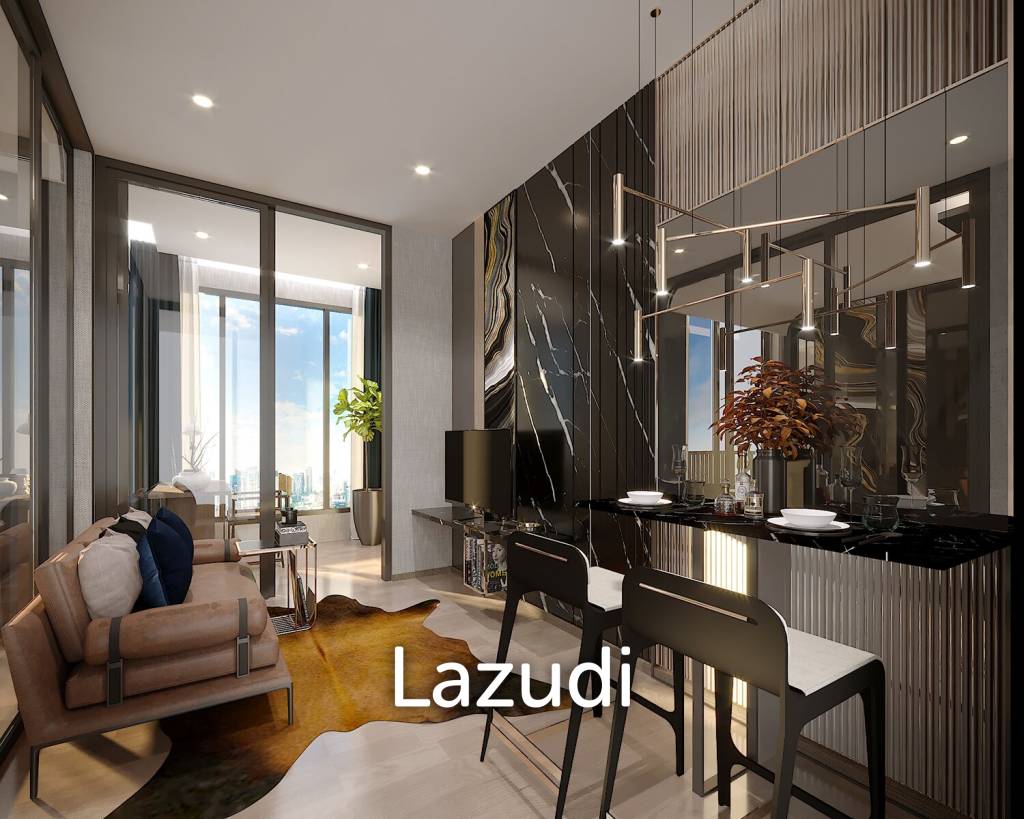 รูป 1 ห้องนอนพลัส 1 ห้องนำ 33.5 ตร.ม. นิช ไพรด์ เอกมัย - รูปที่ 2/3