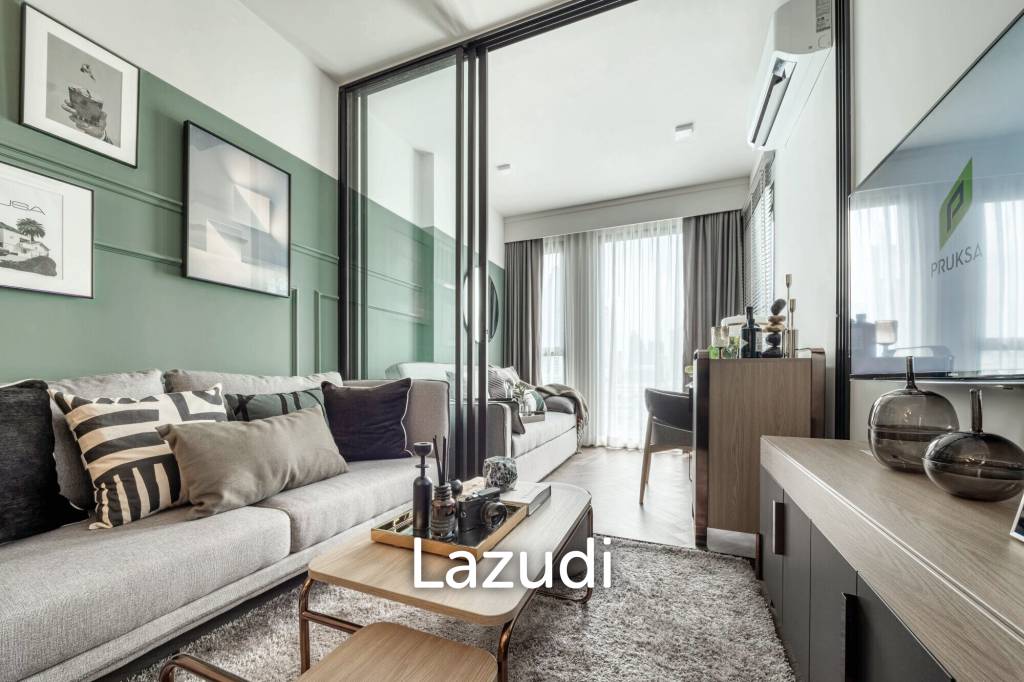 รูป 1 Bed Plus  1 Bath 44.88  SQ.M Chapter Chula-Samyan - รูปที่ 1/5