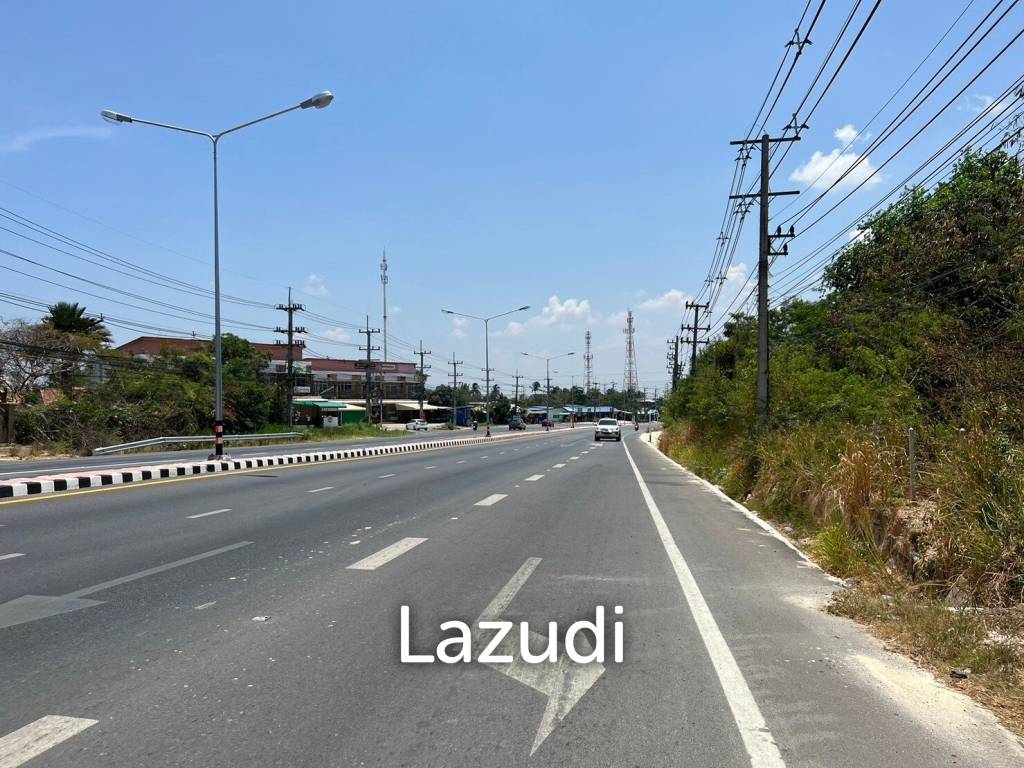 รูป 14 Rai Land Plot On The Main Road Close To Town - รูปที่ 1/11