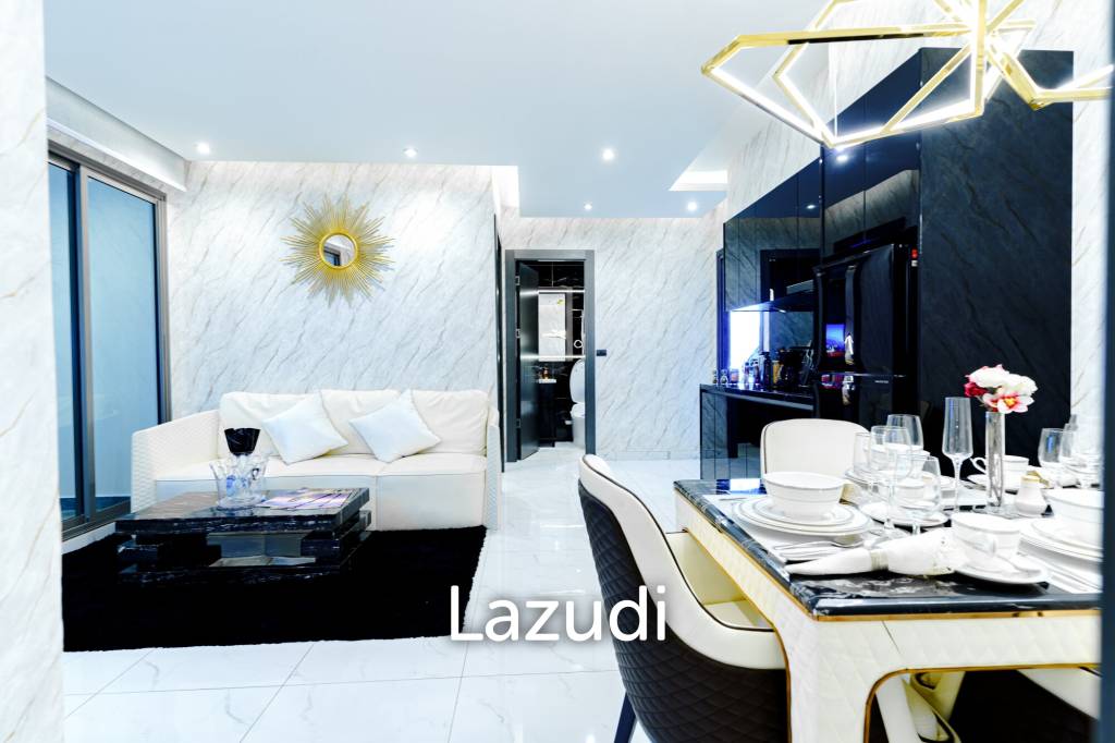 รูป 2 ห้องนอน 2 ห้องน้ำ 58 ตร.ม. แกรนด์ โซแลร์ พัทยา - รูปที่ 2/13